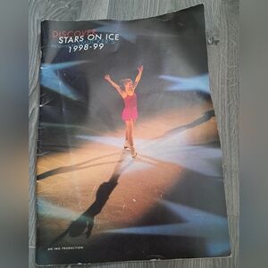 DISCOVER STARS ON ICE PROGRAM 1998-99 collectible Keepsake Book Paper Insert